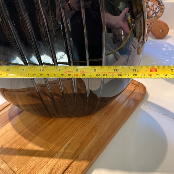 Vintage large black ceramic vase - Picture 7 of 7